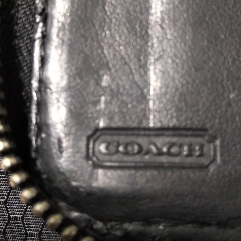Authentic Coach Black Wrislet